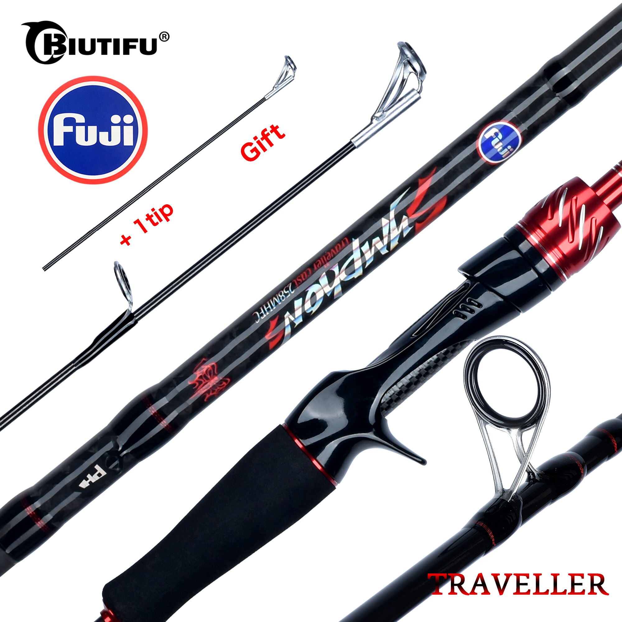 Biutifu du lịch quay đúc Fuji  - đánh giá và giá Fishing Rod Surf