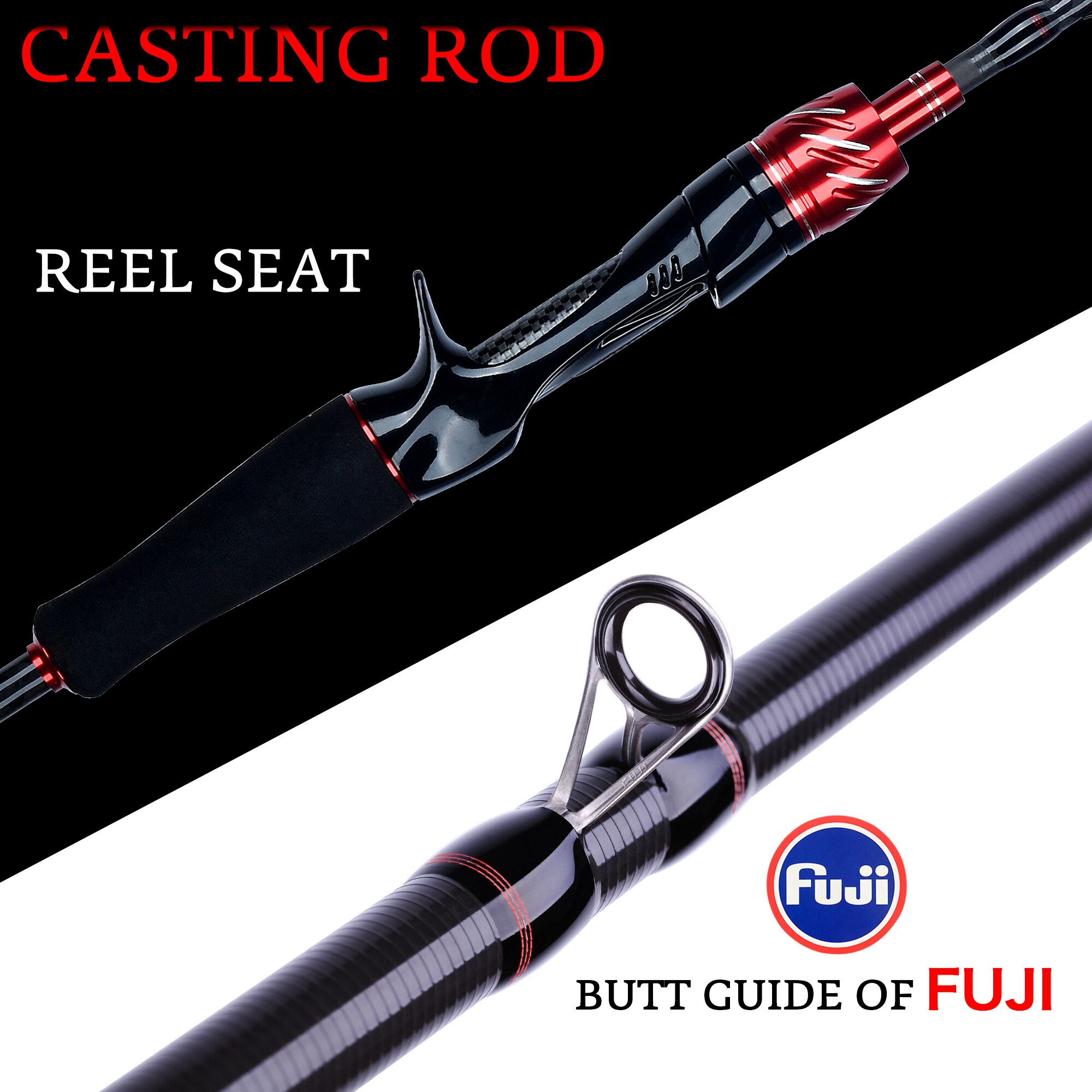 Biutifu du lịch quay đúc Fuji  - đánh giá và giá Fishing Rod Surf