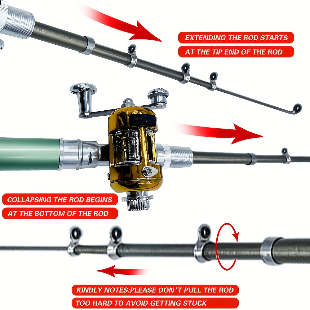 Pocket Ice Fishing Rod & Reel  - đánh giá và giá Fishing Rod Surf
