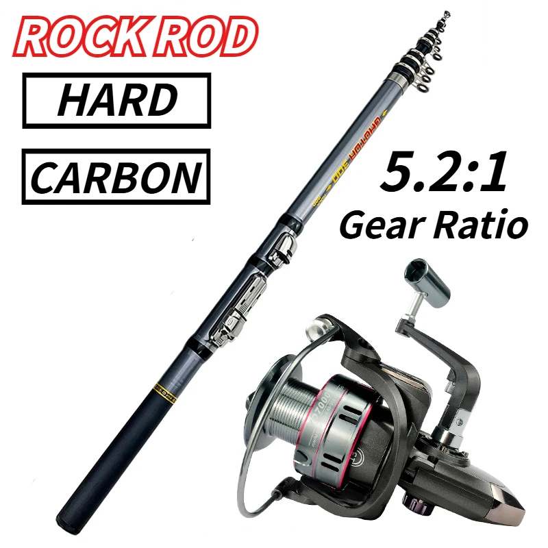 Ultralight Portable Telescopic - đánh giá và giá Fishing Rod Surf